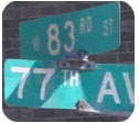 W. 83rd St and 77th Ave.